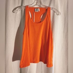 EXIST Miami Orange Racerback Tank Top L New With Tags